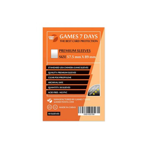 Протекторы Games7Days (57,5 x 89 мм) Premium USA Chimera (50 шт) GSD-025789 фото