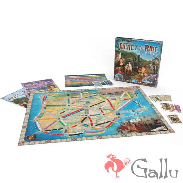 Ticket to Ride Map Collection 8: Iberia & South Korea (EN) DOW720138 фото