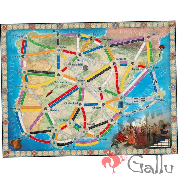 Ticket to Ride Map Collection 8: Iberia & South Korea (EN) DOW720138 фото