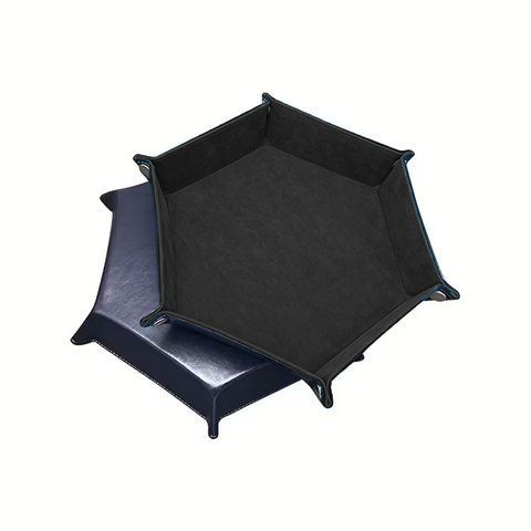 Hexagonal dice tray black (medium) Gl250blk photo