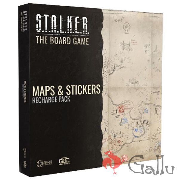 S.T.A.L.K.E.R. Maps & Stickers Recharge Pack 7991 фото