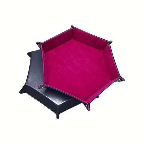 Hexagonal dice tray cherry (medium) Gl250ch photo