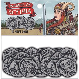 Металические монеты для Всадников Скифии (Raiders of Scythia)