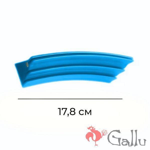 3-ярусная подставка для карт с магнитом (набор из 2 шт.) &ndash; желтая Gl423yell фото