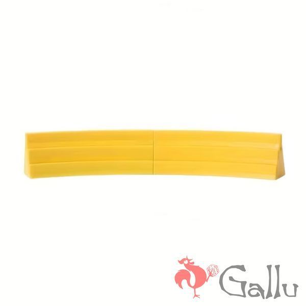 3-ярусная подставка для карт с магнитом (набор из 2 шт.) &ndash; желтая Gl423yell фото